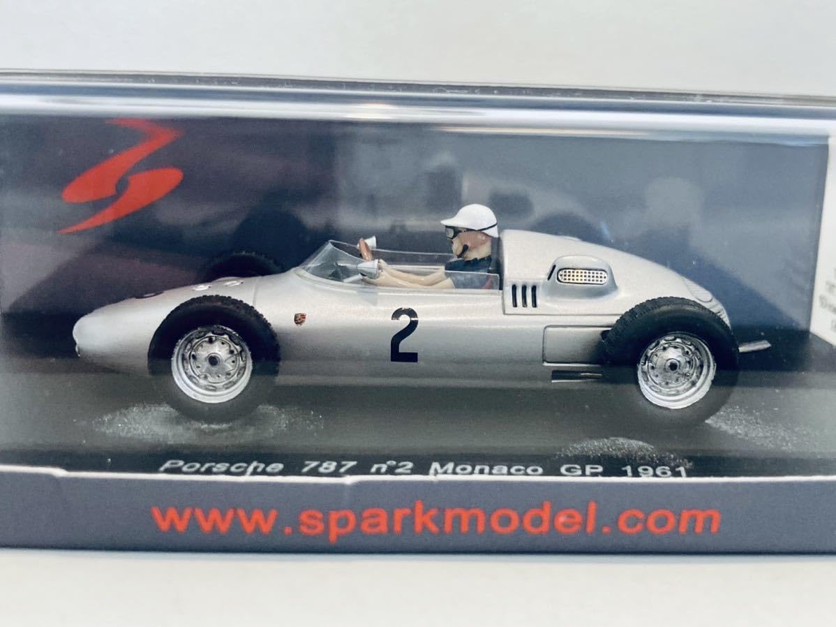 【SPARK】Porsche 787 #2 Monaco GP 1961 SPARK】Porsche 787 #2 Monaco GP 1961